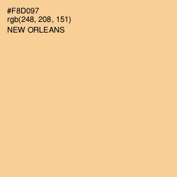 #F8D097 - New Orleans Color Image